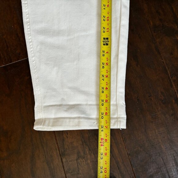 Judy Blue Womens High Waist Double Rolled Ivory Drawstring Joggers/Jeans Sz 20W - Picture 12 of 15